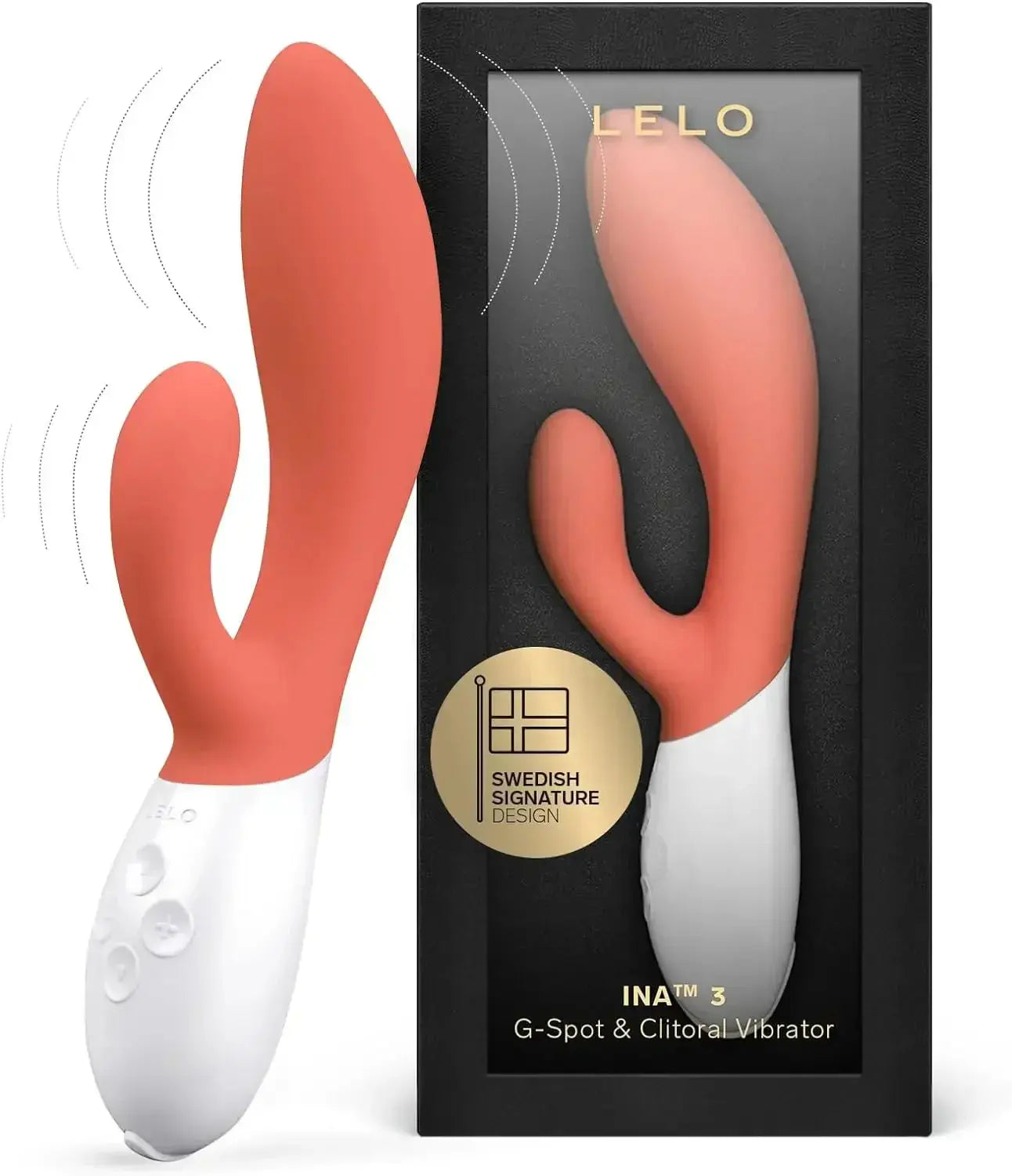 LELO INA 3 G Spot Rabbit Vibrator Clitoral Rabbit Vibrador for Women Rabbit Sex Toy for Women with 10 Vibrating Modes.Adult Toys - buysextoyth