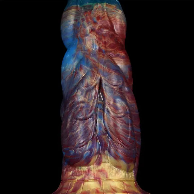 LUUK 6CM Thick Streamer Color Dildo Huge Glans Anal Plug with Powerful Sucker Sex Toys for Women Sexual Fantasy Products 33sextoys