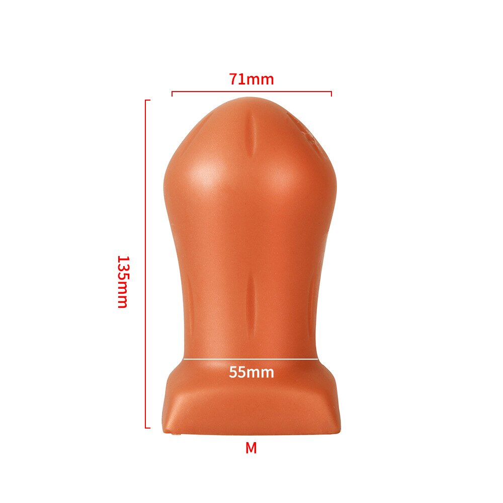 Latest Super Huge Anal Plug Soft Butt Plug Beads Ass Expansion Stimulator Big Anus Egg Dildo Masturbator Sex Toys for Women Man - buysextoyth