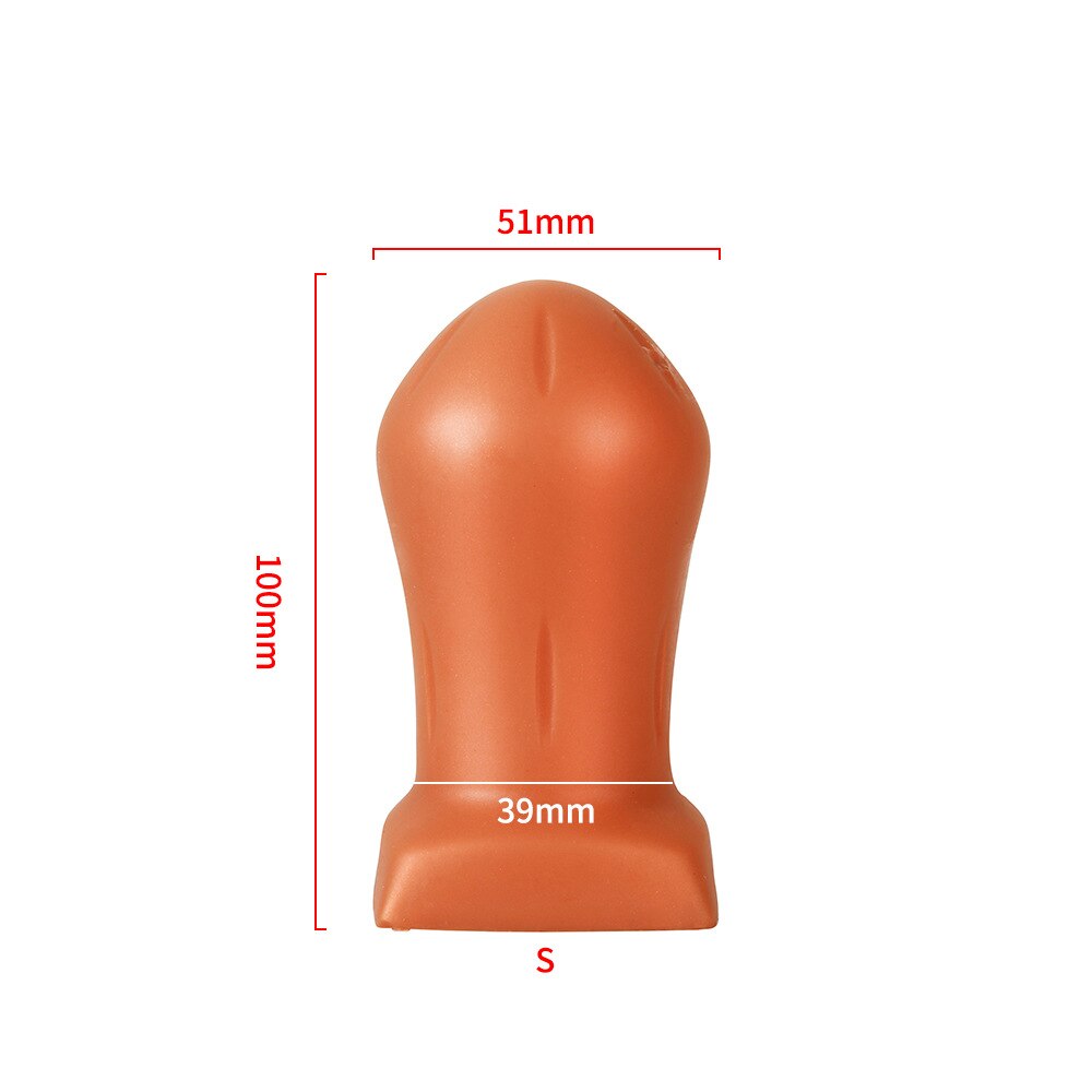 Latest Super Huge Anal Plug Soft Butt Plug Beads Ass Expansion Stimulator Big Anus Egg Dildo Masturbator Sex Toys for Women Man - buysextoyth
