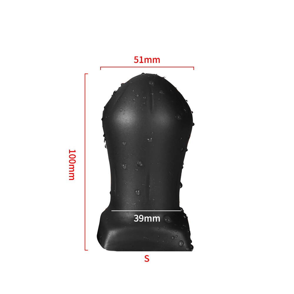 Latest Super Huge Anal Plug Soft Butt Plug Beads Ass Expansion Stimulator Big Anus Egg Dildo Masturbator Sex Toys for Women Man - buysextoyth