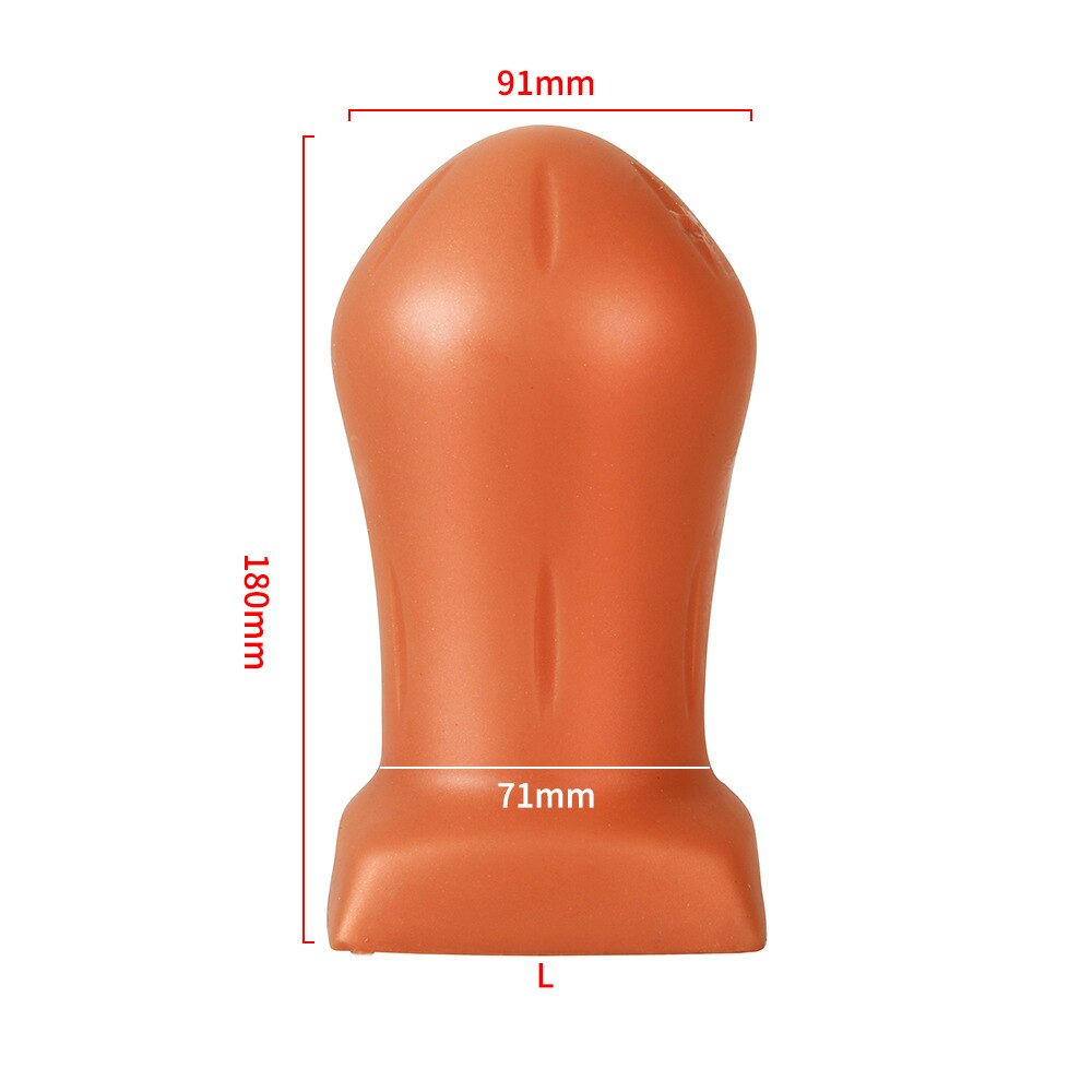 Latest Super Huge Anal Plug Soft Butt Plug Beads Ass Expansion Stimulator Big Anus Egg Dildo Masturbator Sex Toys for Women Man - buysextoyth