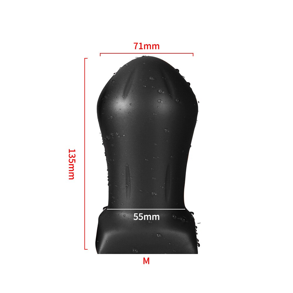 Latest Super Huge Anal Plug Soft Butt Plug Beads Ass Expansion Stimulator Big Anus Egg Dildo Masturbator Sex Toys for Women Man - buysextoyth
