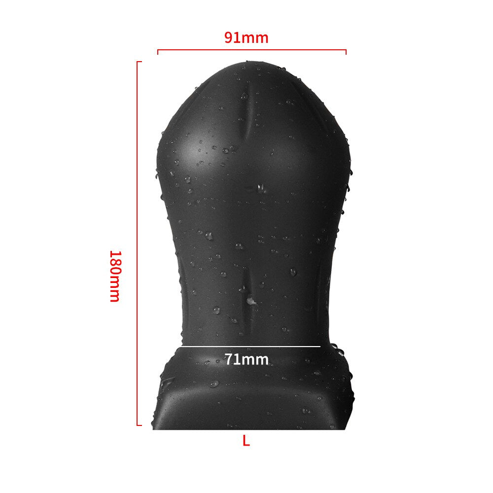 Latest Super Huge Anal Plug Soft Butt Plug Beads Ass Expansion Stimulator Big Anus Egg Dildo Masturbator Sex Toys for Women Man - buysextoyth