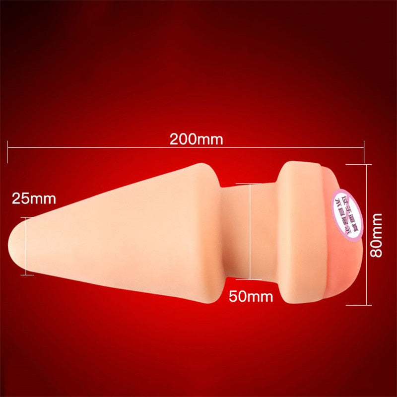 Latest Sex Shop Huge Buttocks Plug Anal Dildo Adult Toy Male Masturbation Cat Butt Big Anal Plug Lesbian Anal Sex Toy - buysextoyth