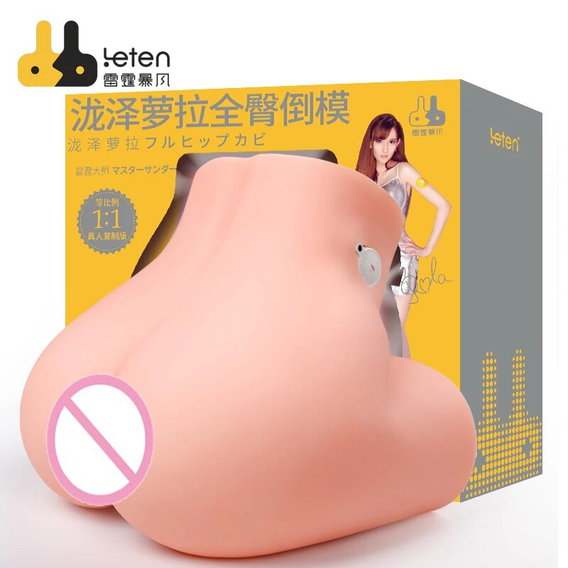 Leten 10.5Kg ทั้ง Hip แม่พิมพ์ Masturbating ของเล่นหีเซ็กซ์ทอยสำหรับชาย.AV Star Takizawa Rola 'S เร้าอารมณ์ Butt หลงใหล Anal & ช่องคลอด - buysextoyth