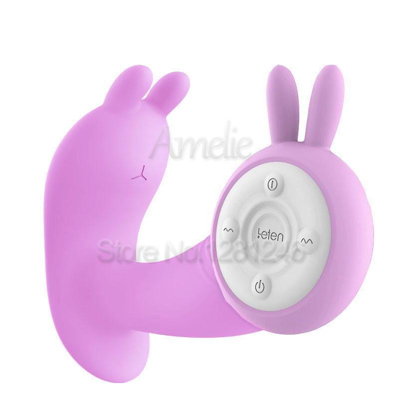Leten 10 Speeds Heating Vibrator Clitoris G-spot Massager Remote Control Vibrator Wireless Strap on Panties Sex Toys for Women - buysextoyth