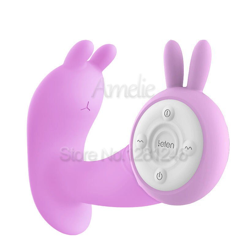 Leten 10 Speeds Heating Vibrator Clitoris G-spot Massager Remote Control Vibrator Wireless Strap on Panties Sex Toys for Women - buysextoyth