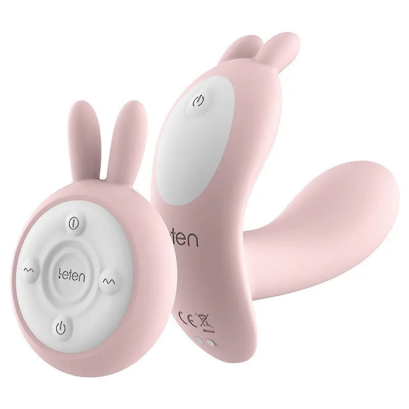 Leten 10 Speeds Heating Vibrator Clitoris G-spot Massager Remote Control Vibrator Wireless Strap on Panties Sex Toys for Women - buysextoyth