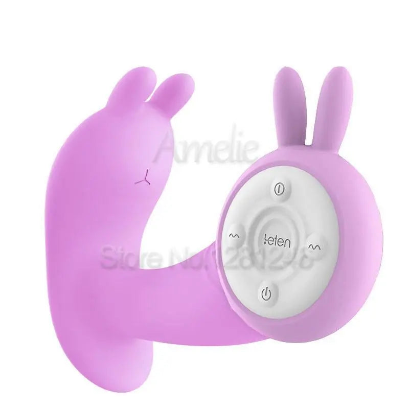 Leten 10 Speeds Heating Vibrator Clitoris G-spot Massager Remote Control Vibrator Wireless Strap on Panties Sex Toys for Women - buysextoyth