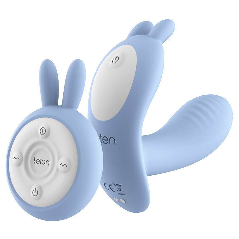Leten 10 Speeds Heating Vibrator Clitoris G-spot Massager Remote Control Vibrator Wireless Strap on Panties Sex Toys for Women - buysextoyth