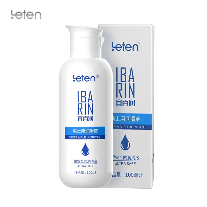 Leten 100ML Safer Male Lubricant Easy To Clean Lubricants Oil Gay Anal Sex Lubricant for Men Adult Sex Product - buysextoyth