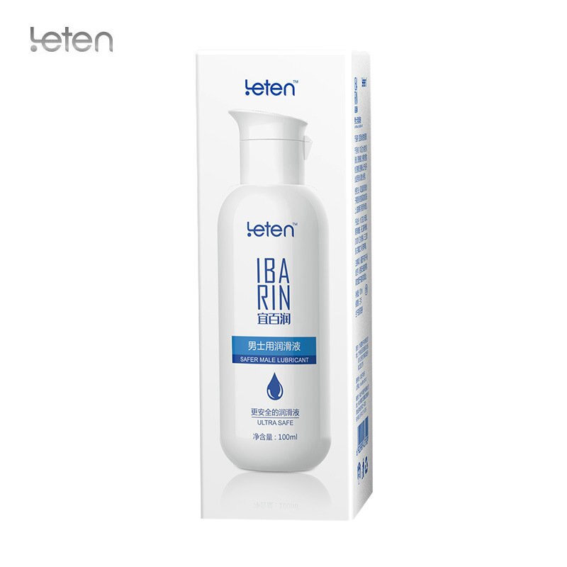 Leten 100ML Safer Male Lubricant Easy To Clean Lubricants Oil Gay Anal Sex Lubricant for Men Adult Sex Product - buysextoyth