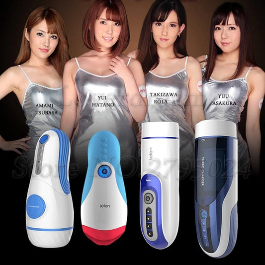 Leten 5 Types Deep Throat Artificial Vagina Male Masturbator Retractable Mouth Oral Heating Sucking Vibrator Sex Toys for Men - buysextoyth