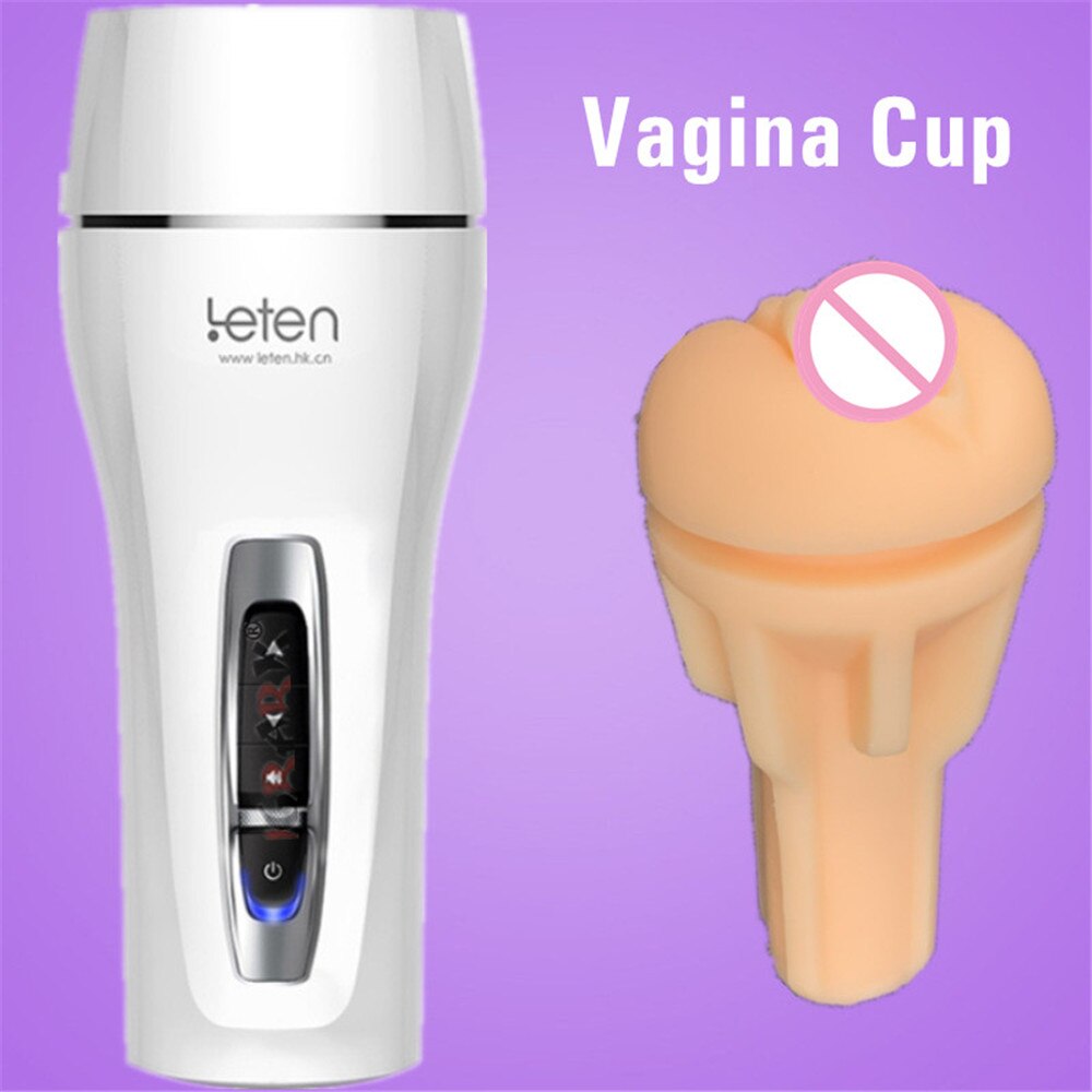 Leten Adult Male Penis Masturbator Aircraft Cup Accessories Realistic Vaginal Anus Masturbation Cup Erotic Oral Sex Toys for Men - buysextoyth