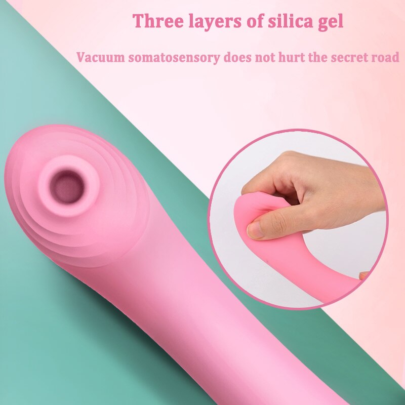 Leten Automatic Sucking Heating Dildo Vibrator Sex Toys for Women G Spot Vagina Vibrating Stick Female Masturbation Sex Products - buysextoyth
