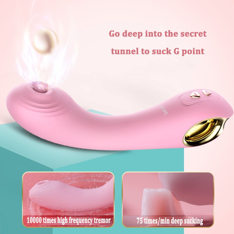 Leten Automatic Sucking Heating Dildo Vibrator Sex Toys for Women G Spot Vagina Vibrating Stick Female Masturbation Sex Products - buysextoyth