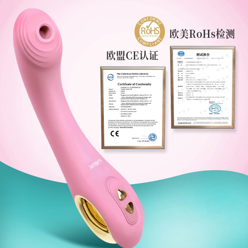 Leten Automatic Sucking Heating Dildo Vibrator Sex Toys for Women G Spot Vagina Vibrating Stick Female Masturbation Sex Products - buysextoyth