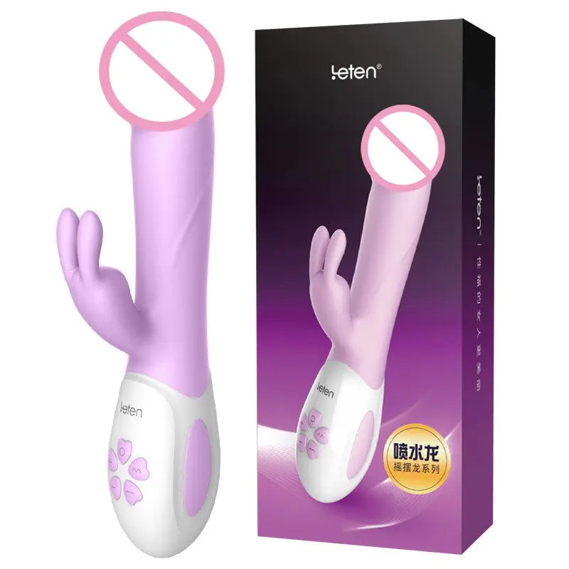 Leten Automatic Swing Vibrator Dildos Sex Toys for Woman Vagina Multiple Angle Stimulator Mute One Key Orgasm Female Masturbator 33sextoys