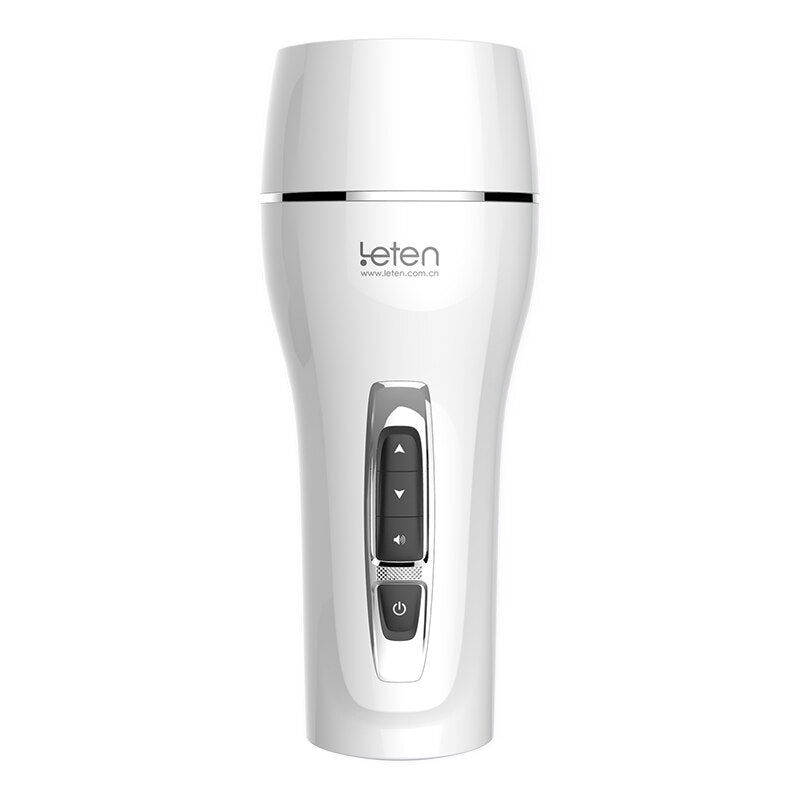 Leten Clamp Sucking Vibrating Male Masturbator Cup Realistic Vagina Real Pussy Sexual Moaning Sex Machine Sex Shop for Man - buysextoyth