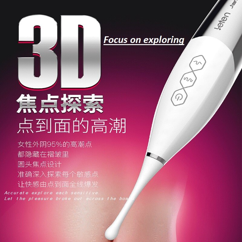 Leten Clit G-Spot Stimulator Ultrasonic High Frequency Vibrator Fast Scream Orgasm Intimate Goods Silicone Sex Toys for Women - buysextoyth