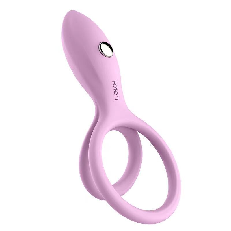 Leten Cock Ring Vibrators Reusable Silicone Dildo Penis Enlargement Delayed Ejaculations Anal Couples Chastity Sexy Toys for Men - buysextoyth
