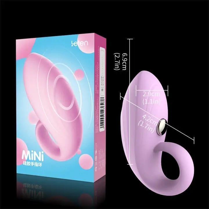 Leten G Spot Clitoris Stimulator Vibrator for Clitoris Silicone Finger Vibrator Erotic Adult Toys for Women 33sextoys