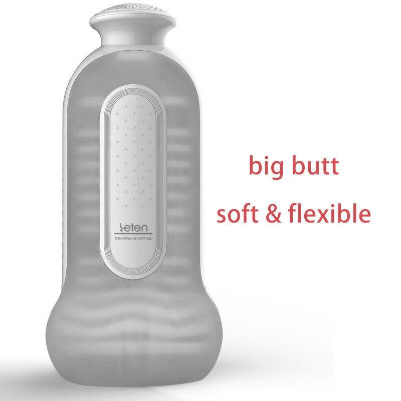Leten Manual Anal Masturbator 3 Level Suction Vacuum .Automatic Female Sex Moanning. Virtual Skin for Men Masturbation Cup - buysextoyth