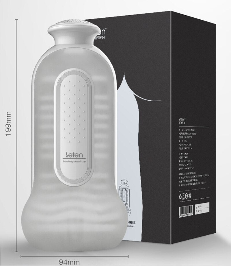 Leten Manual Anal Masturbator 3 Level Suction Vacuum .Automatic Female Sex Moanning. Virtual Skin for Men Masturbation Cup - buysextoyth