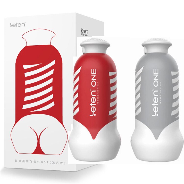 Leten Masturbator for Man Toys Men Three Stoma Air Sucking Products Fully Automatic Female Sex Moanning. Virtual Skin for Men - buysextoyth