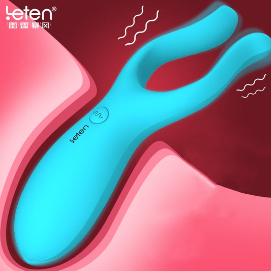 Leten Multifunction Vibrator. Penis Nipple Clamp Clitoris Massager Anal Plug Stimulator Sex Toys for Women Sex Products - buysextoyth