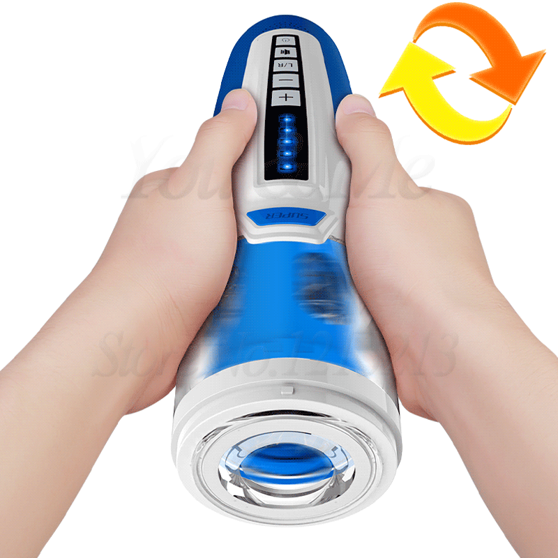 Leten Piston Telescopic Male Masturbator Rotating Retractable Strong Sucking Vibrator Oral Sex Toy for Men Blowjob Sex Machine. - buysextoyth