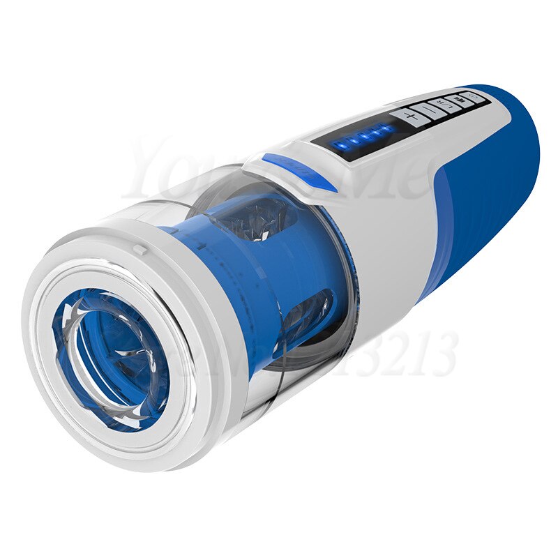 Leten Piston Telescopic Male Masturbator Rotating Retractable Strong Sucking Vibrator Oral Sex Toy for Men Blowjob Sex Machine. - buysextoyth
