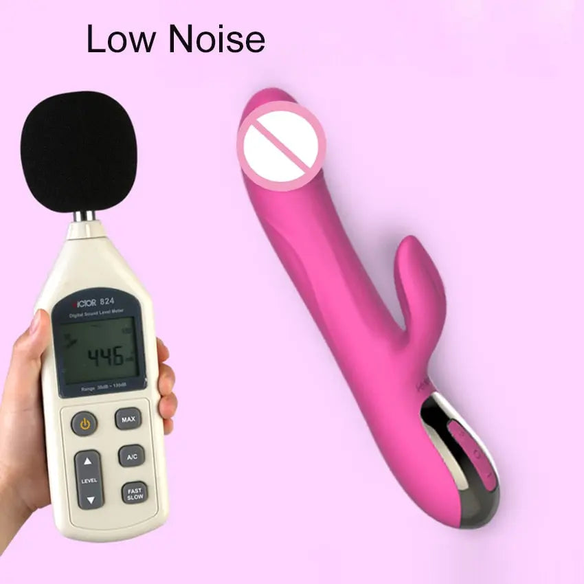 Leten Prostate Silicone Waterproof Electromagnetic Pulsating Thrusting Dildo Vibrator with Heating Function Penis Wand Massager 33sextoys