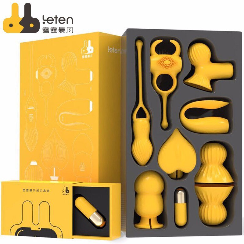 Leten Sexy Toys for Women Vibrators 7 Ways Play Clitoral Sucking Tongue Licking G Spot Dildo Rings Sucker Anal Plug Masturbators - buysextoyth