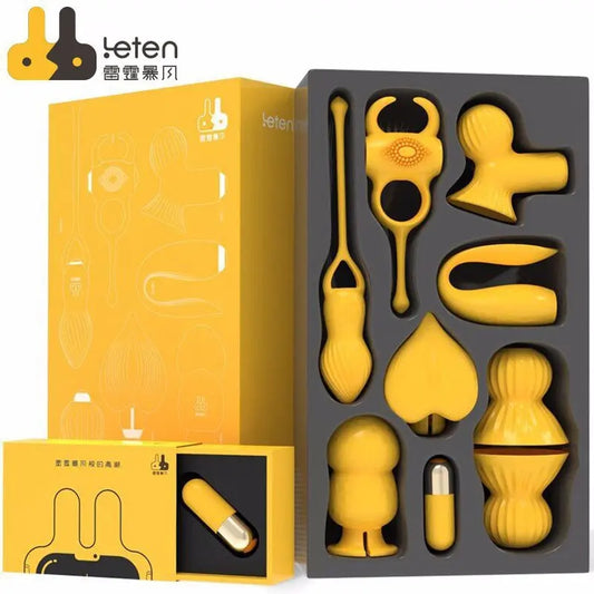 Leten Sexy Toys for Women Vibrators 7 Ways Play Clitoral Sucking Tongue Licking G Spot Dildo Rings Sucker Anal Plug Masturbators - buysextoyth