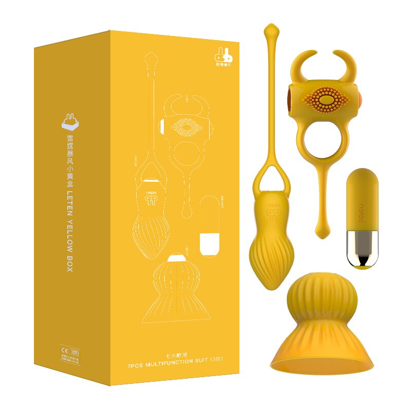 Leten Sexy Toys for Women Vibrators 7 Ways Play Clitoral Sucking Tongue Licking G Spot Dildo Rings Sucker Anal Plug Masturbators - buysextoyth