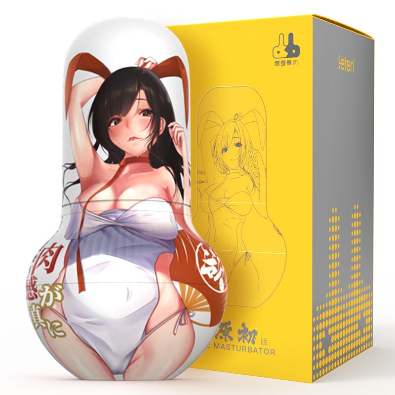 Leten Sexy Toys Vagina for Men Masturbators Vagina Vacuum Pocket Pussy Endurance Exercise Oral Sex Adult Japanese Actress Cup 18 - buysextoyth