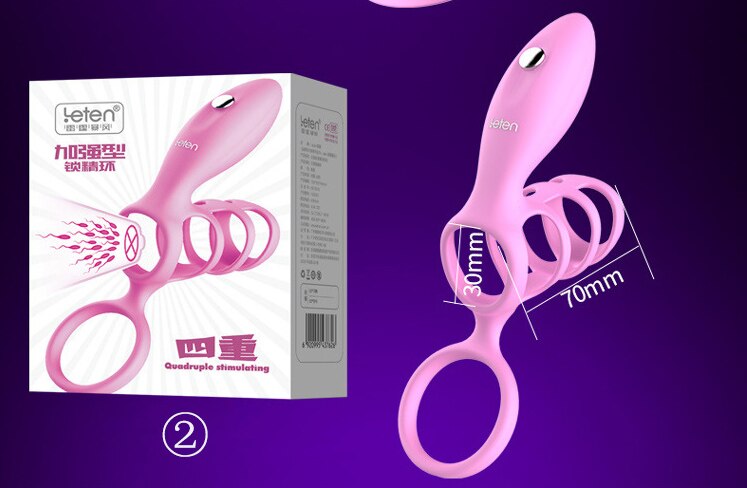 Leten Strengthen Reinforced Lock Ring for Couple Men Enlarging Electric Penis Pump Penis Up Maquinas Sexo Size Doctor - buysextoyth
