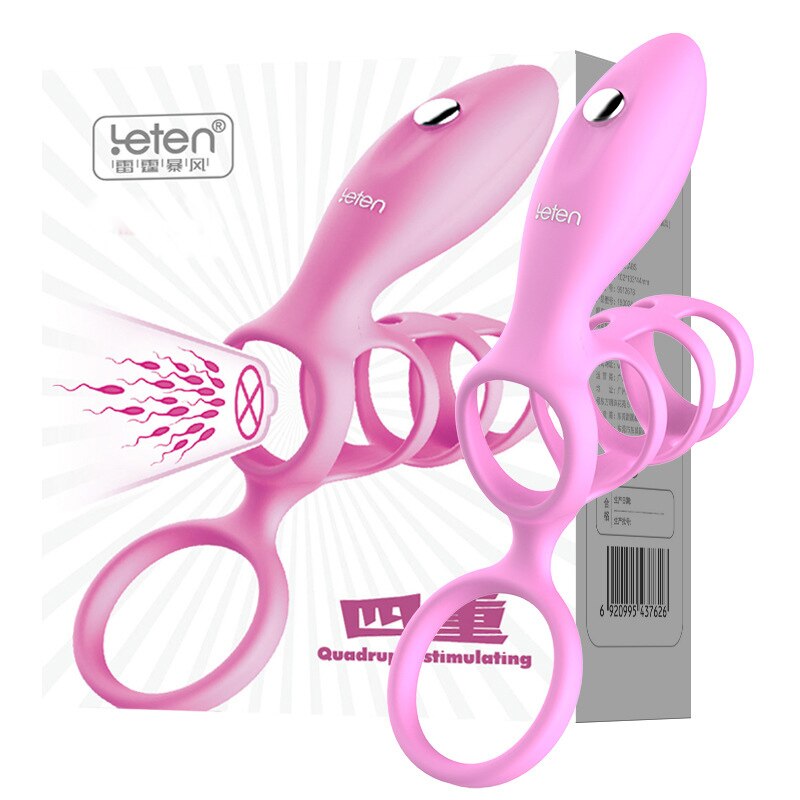 Leten Strengthen Reinforced Lock Ring for Couple Men Enlarging Electric Penis Pump Penis Up Maquinas Sexo Size Doctor - buysextoyth