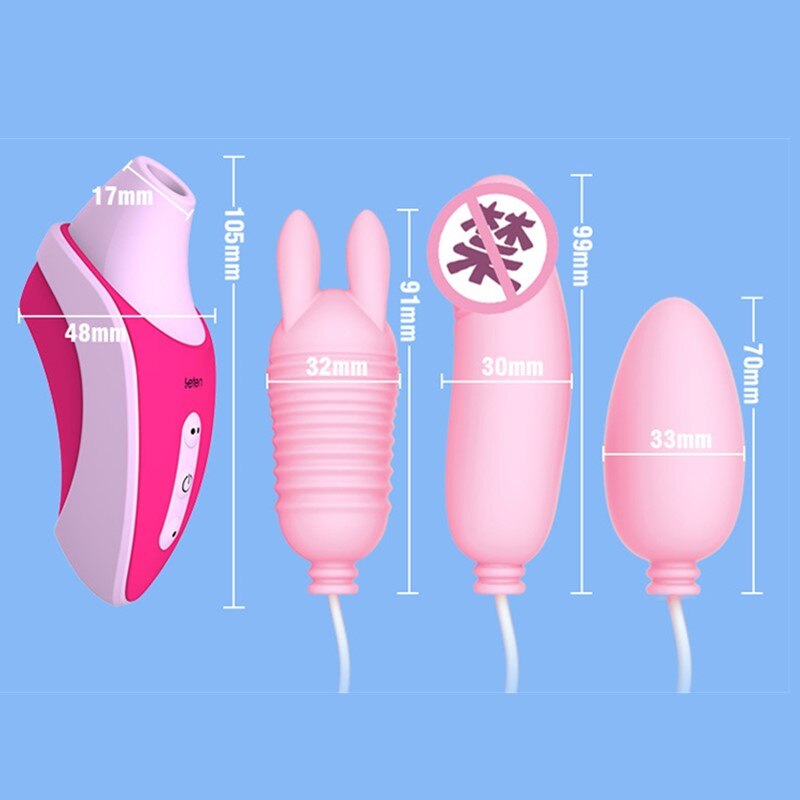 Leten Sucking G Spot Vibrator Oral Sex Nipple Sucker Clamp Dildo Vibrating Egg Clitoris Stimulator Massage Sex Toys for Woman - buysextoyth