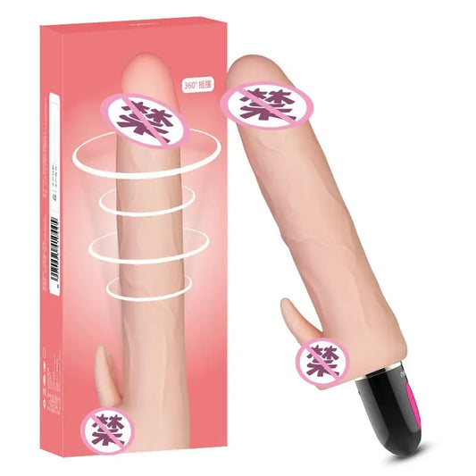 Leten Super Soft Huge Dildo Realista for Lesbian Deep Waterproof  G Spot Clitoris Stimulator Dildo Vibrator Sex Toys for Women - buysextoyth