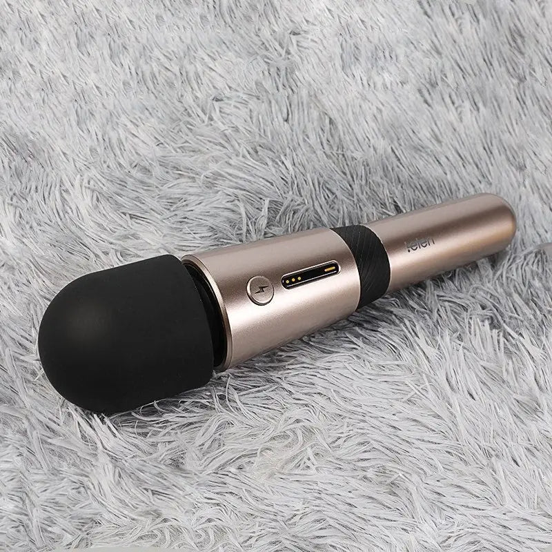 Leten Third-Generation Lightning Massage Wand Vibrators Vagina Clitoris Stimulation Masturbator Adult Sex Toy for Women - buysextoyth