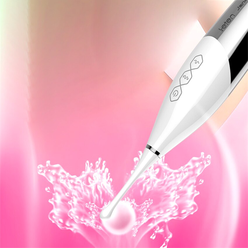 Leten USB Clitoris Stimulator Massager High Frequency Vibrators Fast Scream Orgasm Female Masturbator Clit Vibrating for Women - buysextoyth