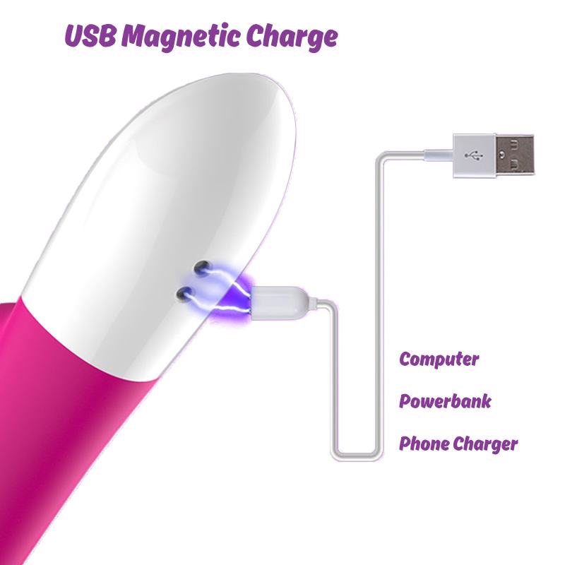 Leten Thrusting Vibrator Heating Electromagnetic Pulse Sex Toys for Woman - buysextoyth