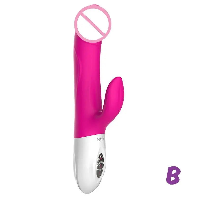 Leten Thrusting Vibrator Heating Electromagnetic Pulse Sex Toys for Woman - buysextoyth