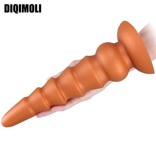 Liquid Silicone Huge Anal Plug Dildos Sex Product Big Butt Plug Soft Penis Anal Dilator Stimulate Vagina and Anus Sex Toys Dick - buysextoyth