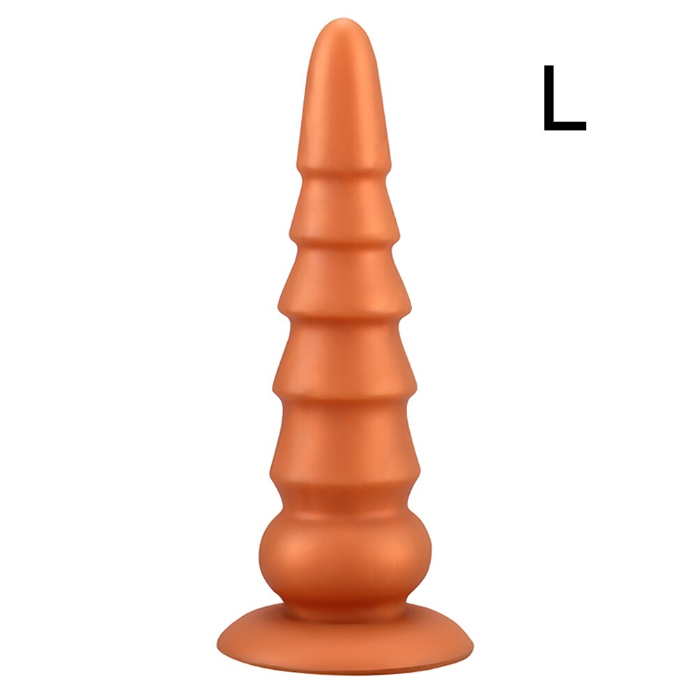 Liquid Silicone Huge Anal Plug Dildos Sex Product Big Butt Plug Soft Penis Anal Dilator Stimulate Vagina and Anus Sex Toys Dick - buysextoyth