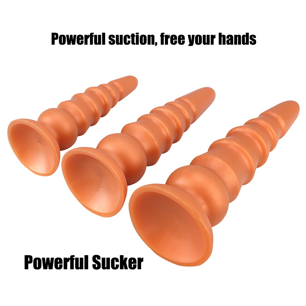 Liquid Silicone Huge Anal Plug Dildos Sex Product Big Butt Plug Soft Penis Anal Dilator Stimulate Vagina and Anus Sex Toys Dick - buysextoyth