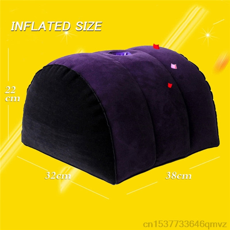 Love Game Toys Love Position Cushion Couple Sex Furniture Sex Aid Adult Erotic Wedge Pillows Air Magic Inflatable Love Pillow - buysextoyth